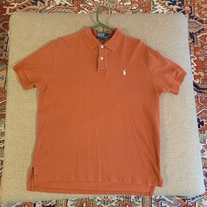 Men’s burnt orange Polo by Ralph Lauren